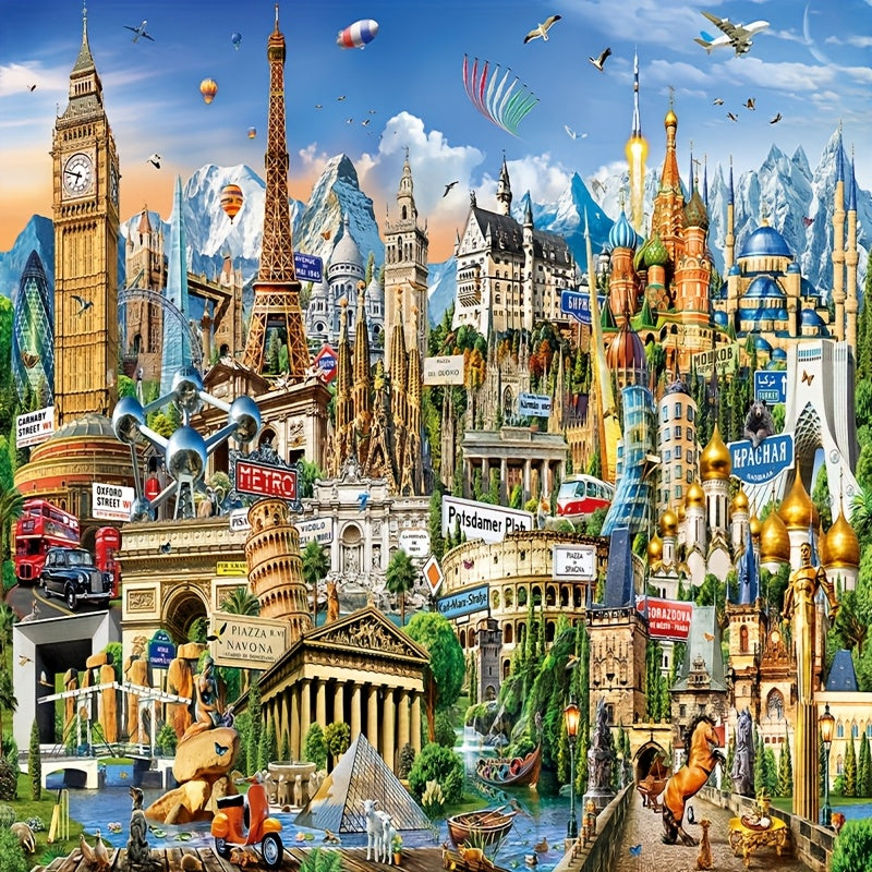 Classic World Landmarks Jigsaw