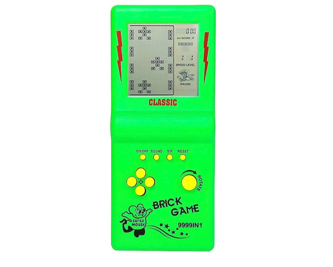 Portable Retro Brick Handheld Game Console