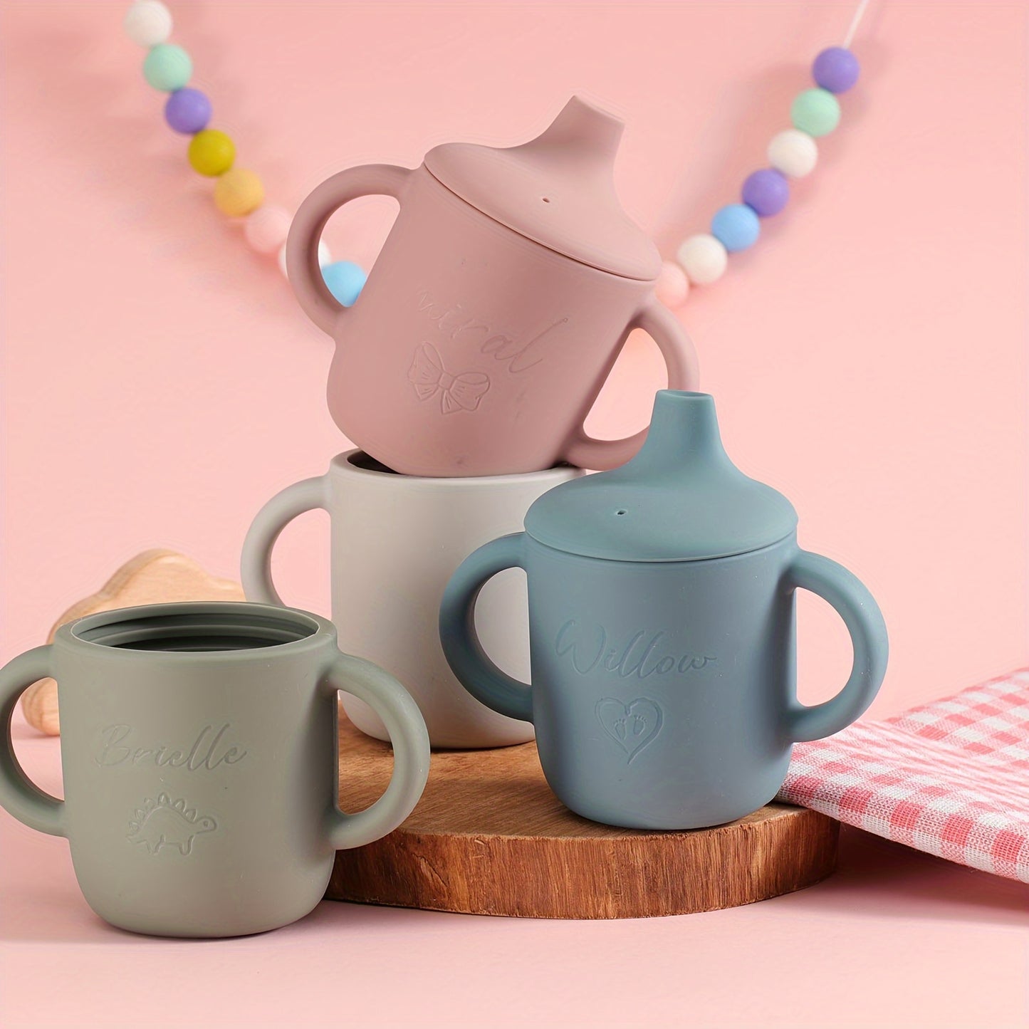 Handle Silicone Baby Cup